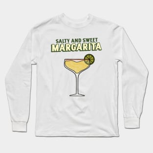 Margarita Lover Tequila Drinking Drink Party Fiesta Long Sleeve T-Shirt